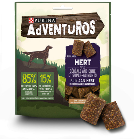 Adventuros hertensmaak hondensnacks