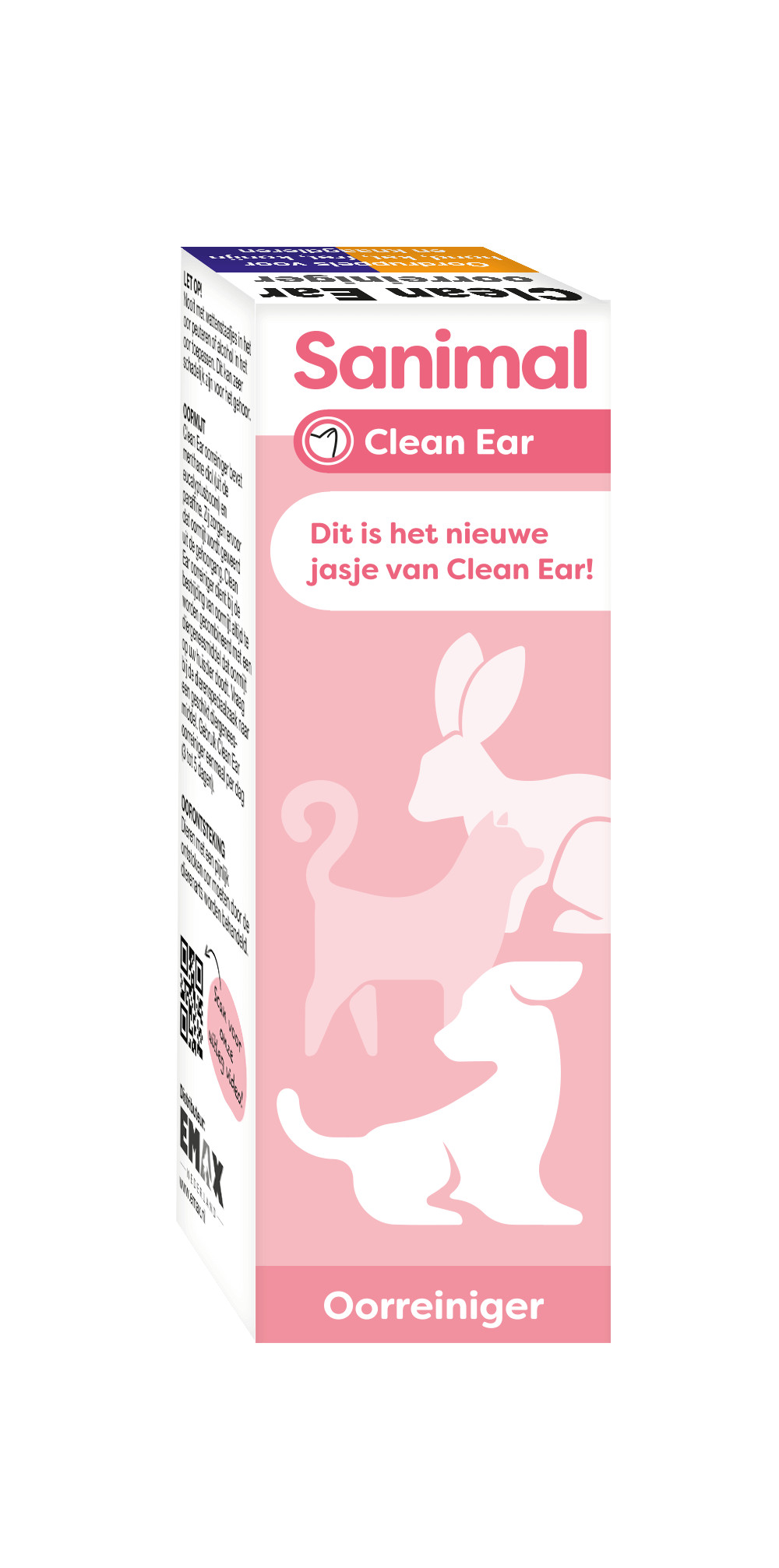 Sanimal Clean Ear detergente auricolare per animali domestici