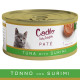 Cadilo Daily Delights - paté tonno con surimi - cibo umido per gatto (70 g)