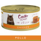 Cadilo Daily Delights - pollo in gelatina - cibo umido per gatto (70 g)