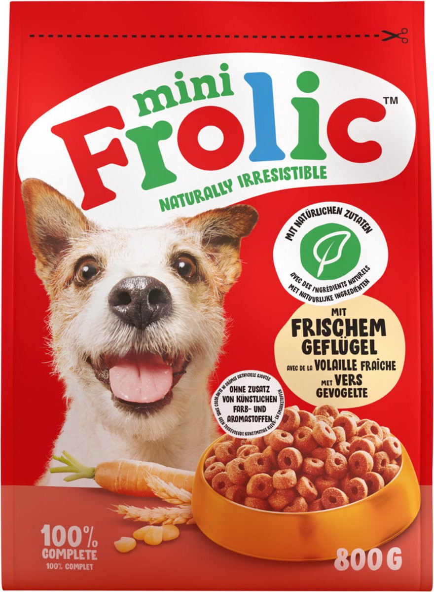 Frolic Mini con pollame per cani