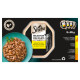 Sheba Mini Filets Selezione Pollame in salsa cibo umido per gatti (vaschette da 85 g)