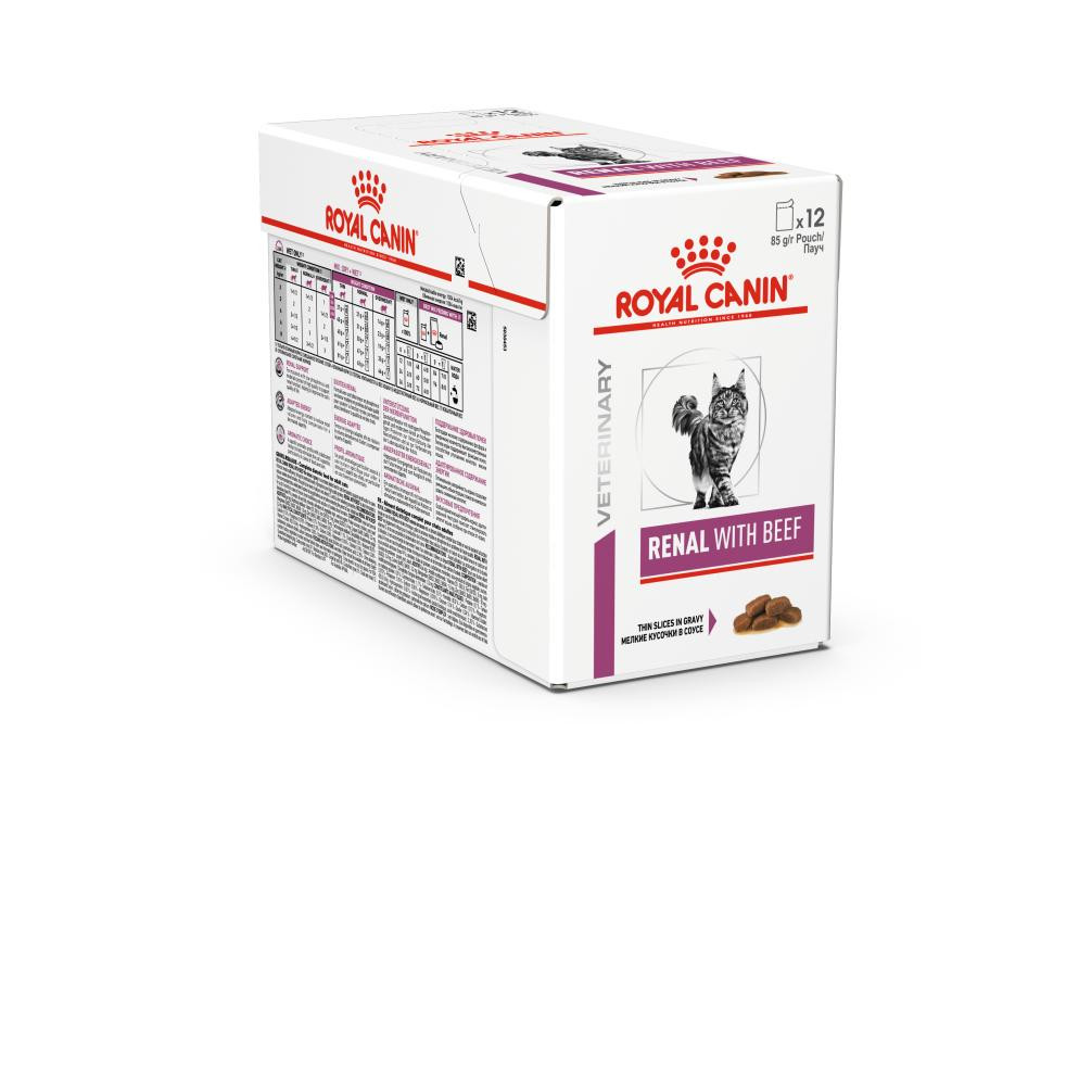 Royal Canin Veterinary Renal con manzo cibo umido per gatto