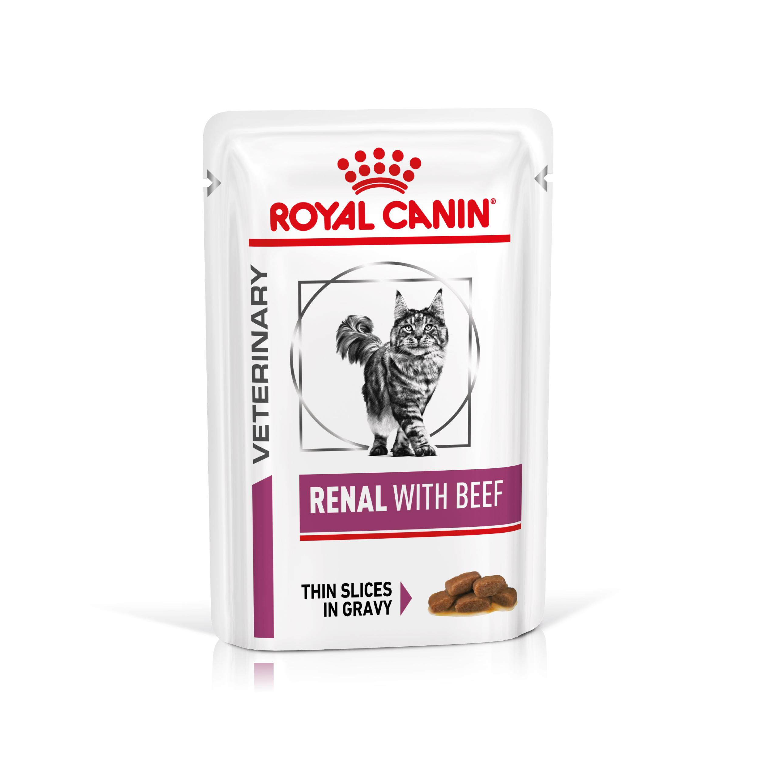 Royal Canin Veterinary Renal con manzo cibo umido per gatto