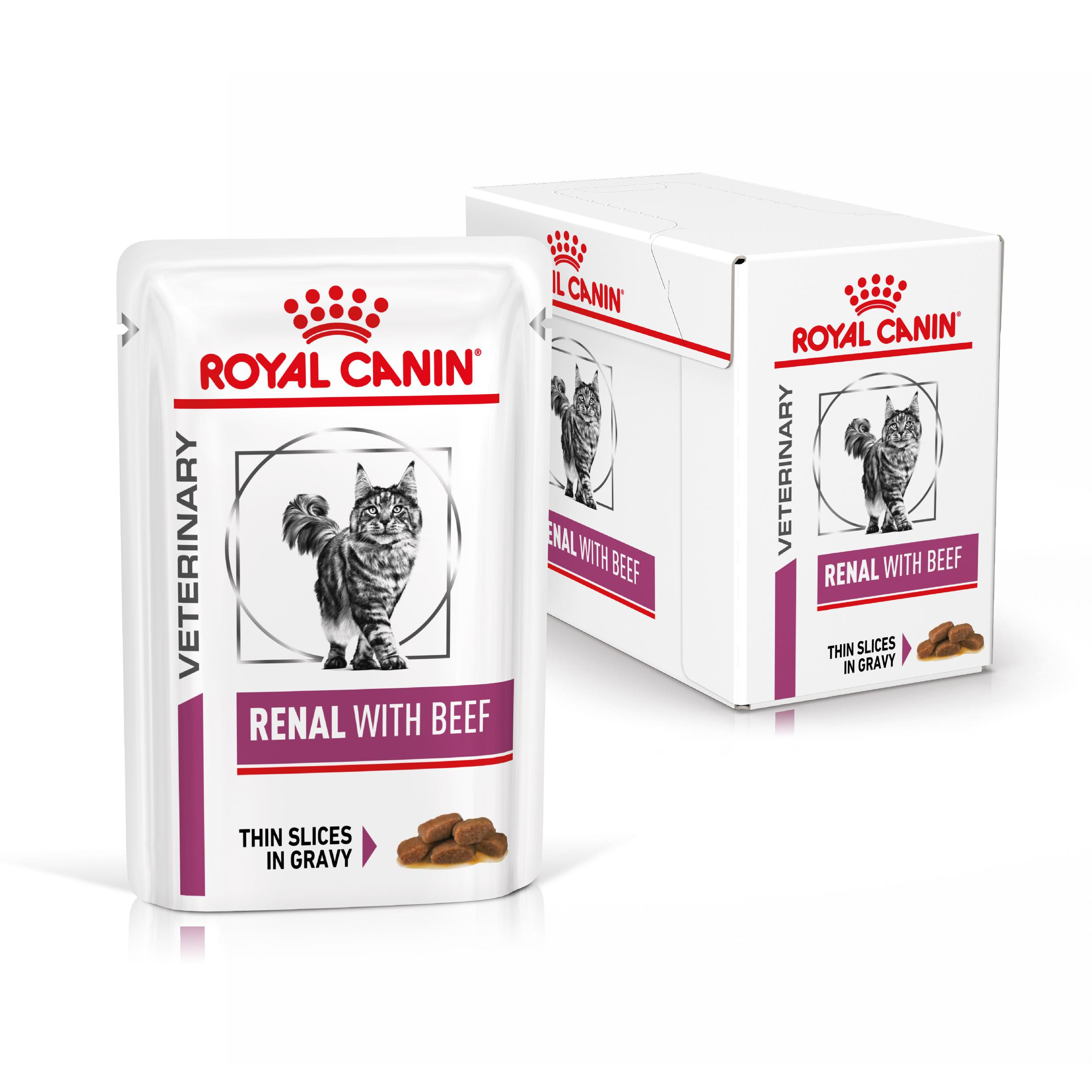 Royal Canin Veterinary Renal con manzo cibo umido per gatto